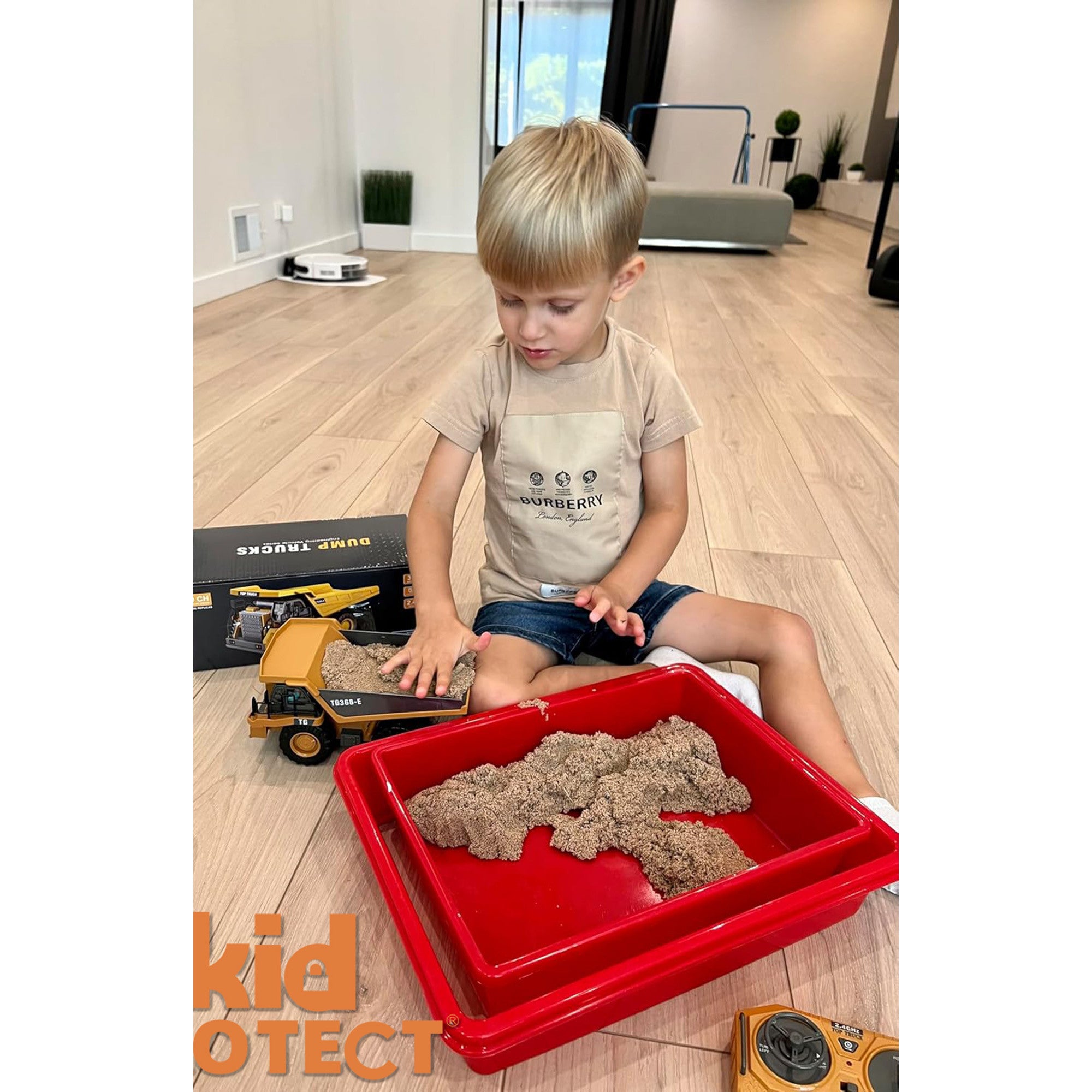 Basculanta Cu Telecomanda Pentru Copii KidProtect TitanDump RC Basculanta Cu Telecomanda Pentru Copii KidProtect TitanDump RC